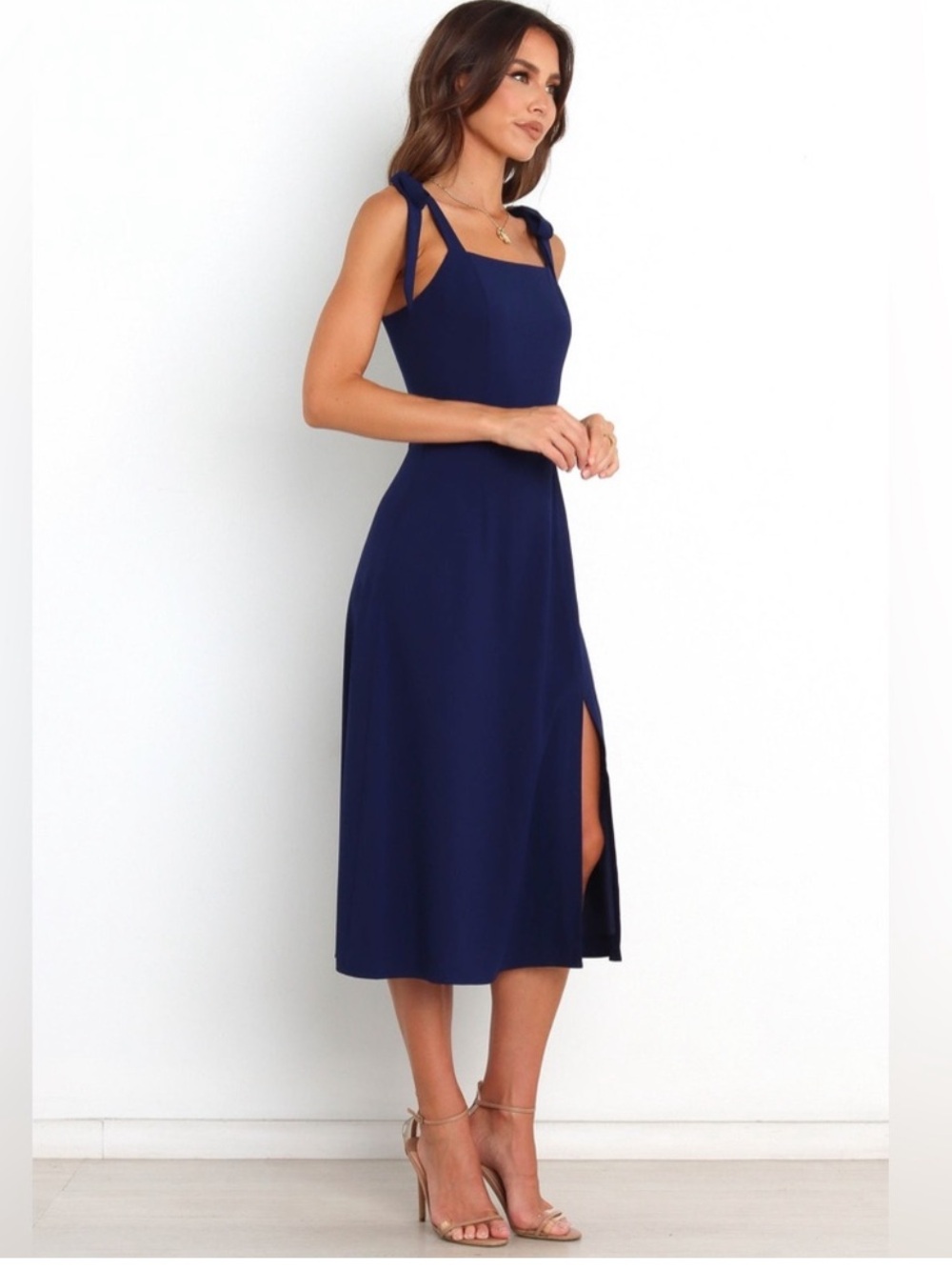 NWT Petal and Pup Laurel Dress Navy size 8 - Picture 3 of 9